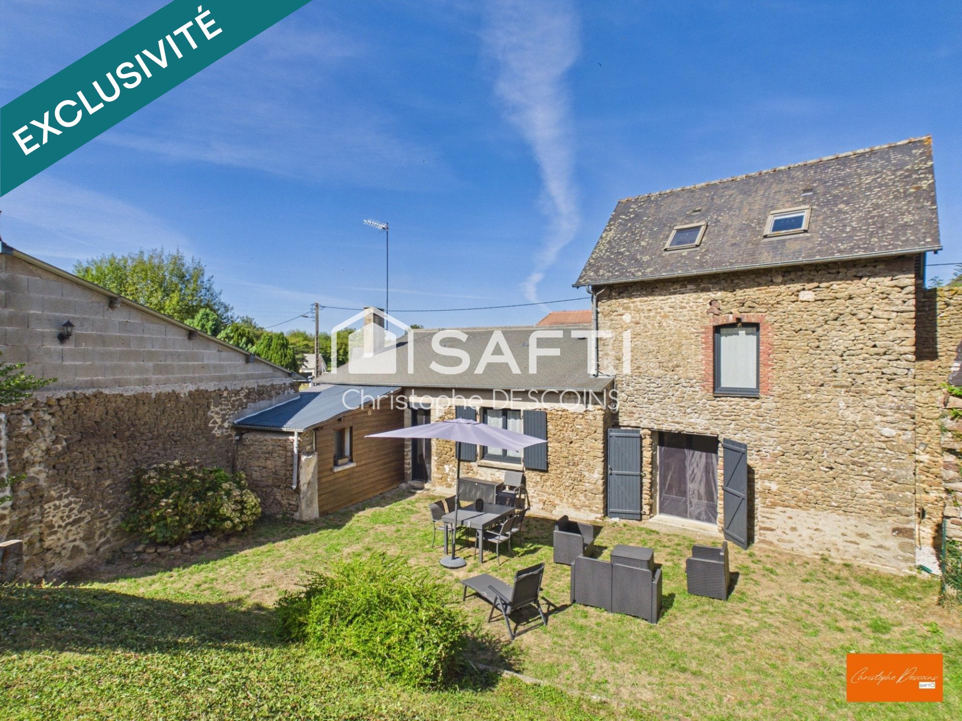 MAISON DE VILLE AVEC BEAU TERRAIN À TRANS