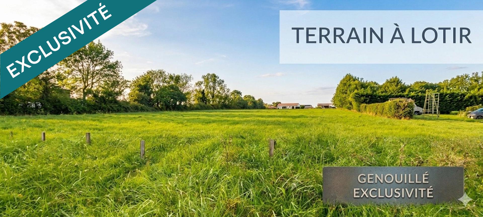 Terrain constructible 7200 m², campagne, lotissement