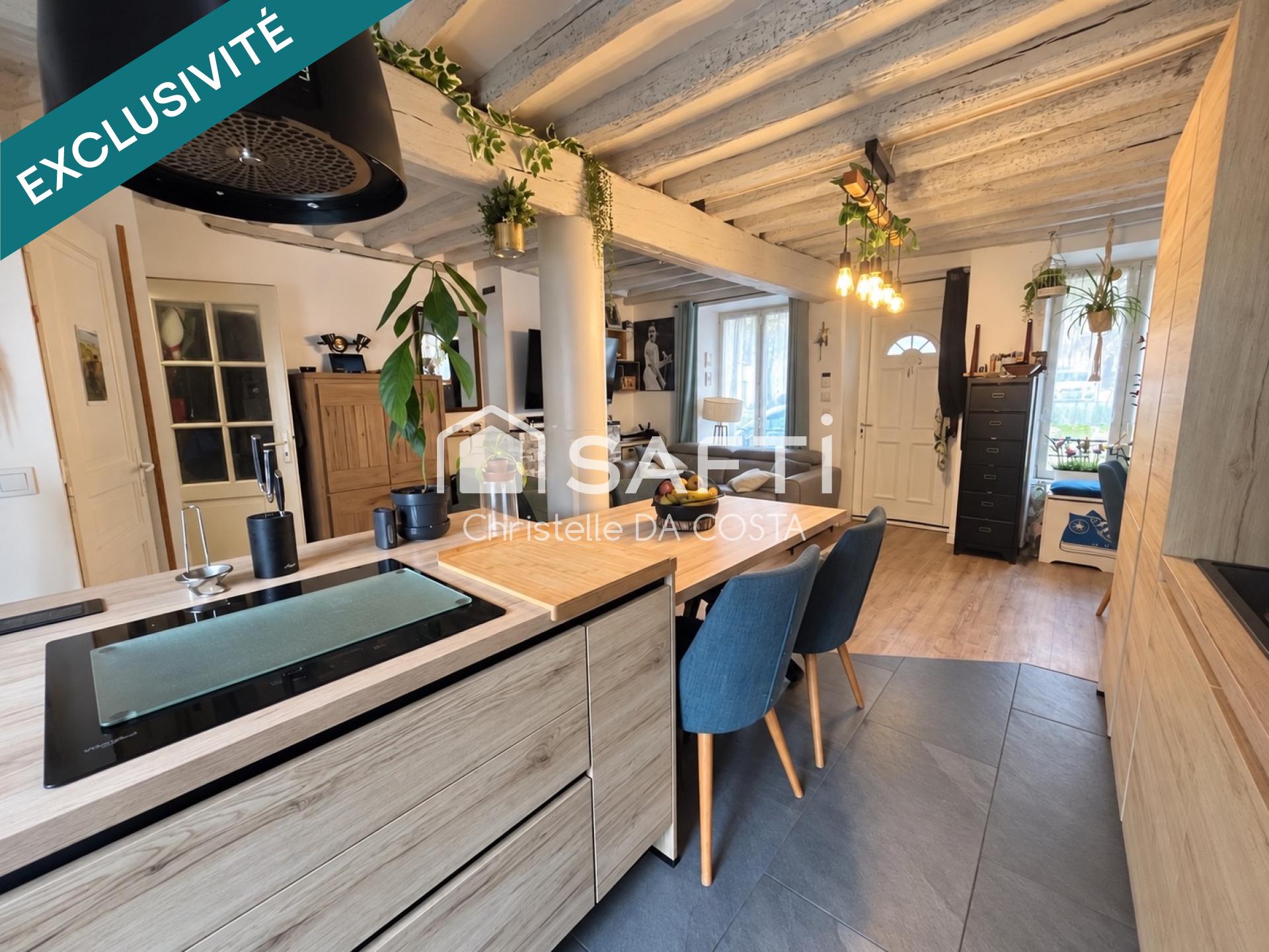 Maison de ville avec extérieur