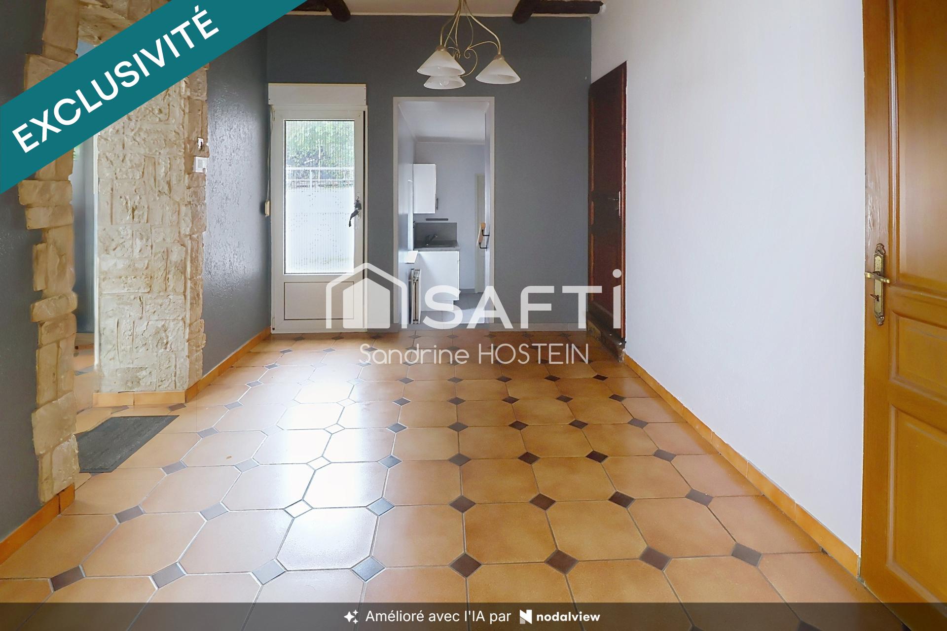 Maison avec 3 chambres, jardin et terrasse!