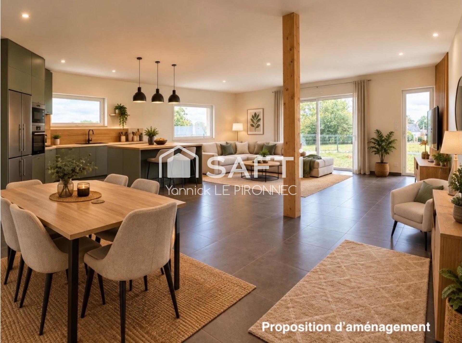 Photo SAFTI — Maison 4 pièces, 88 m² à Malansac 4