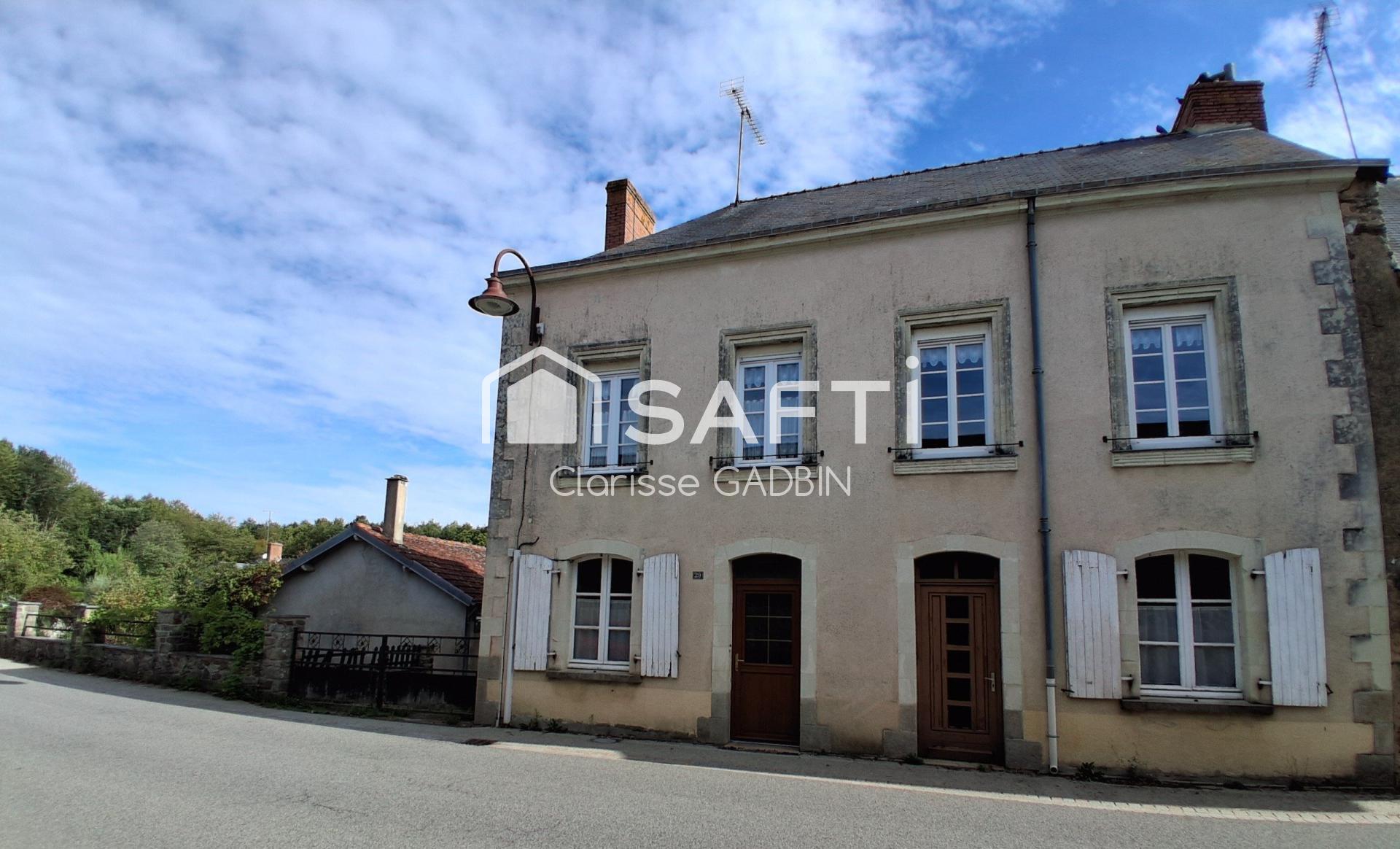 Maison à rénover avec dépendances