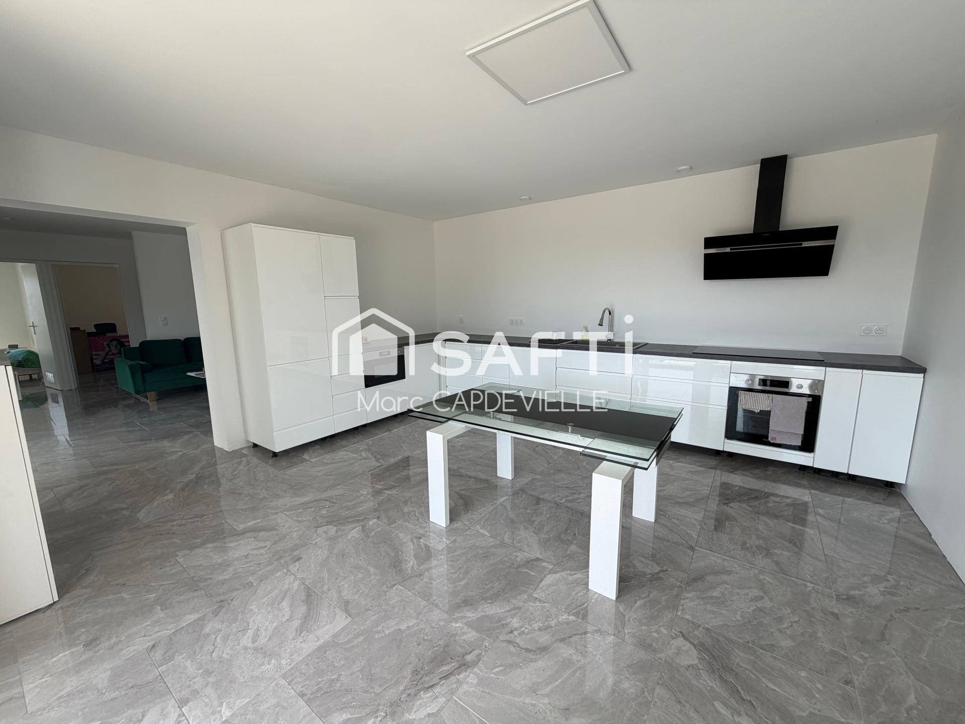 Maison 3 chambres et jardin