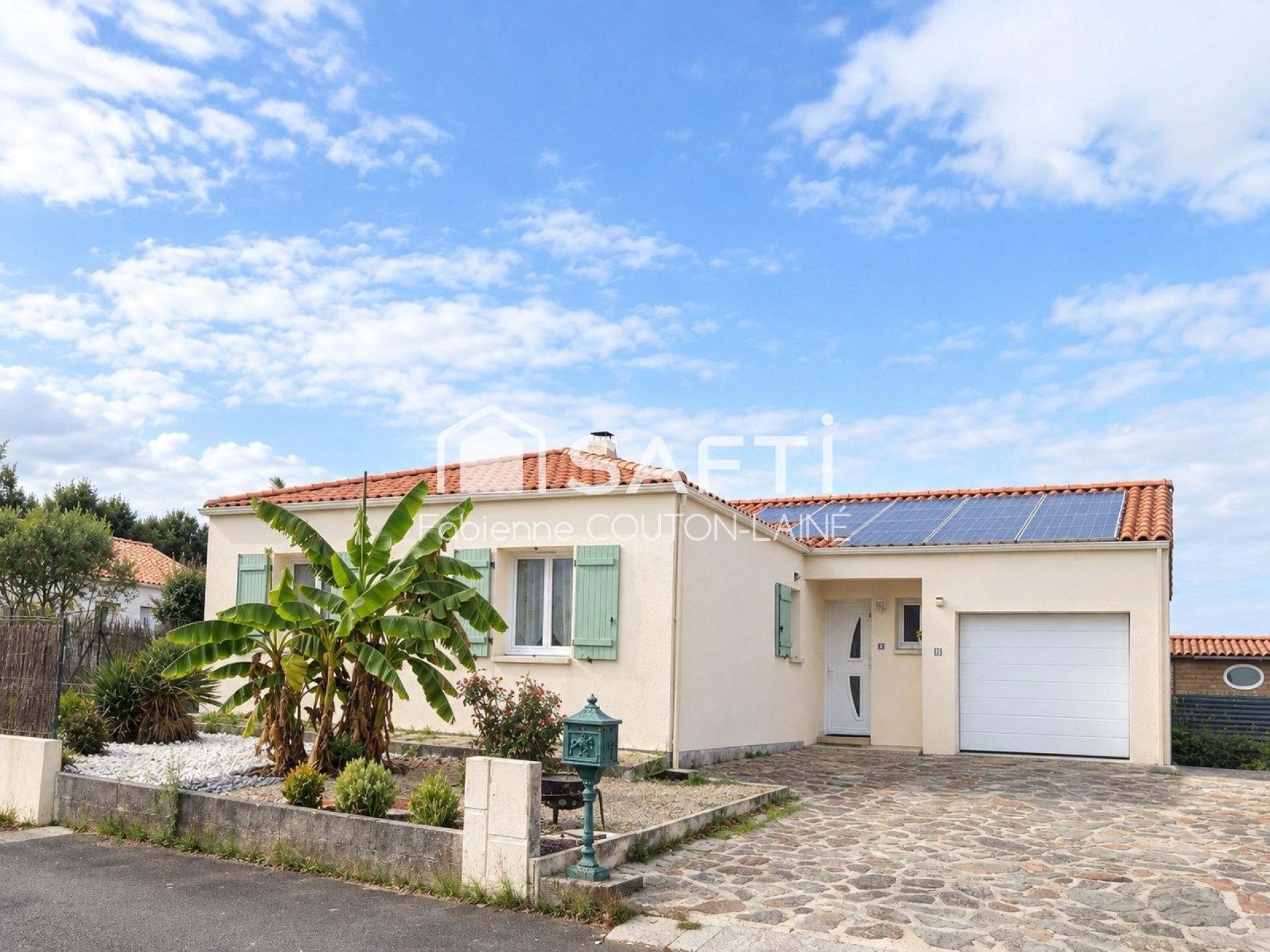 A Venansault en impasse, maison 103 m², 3 chambres