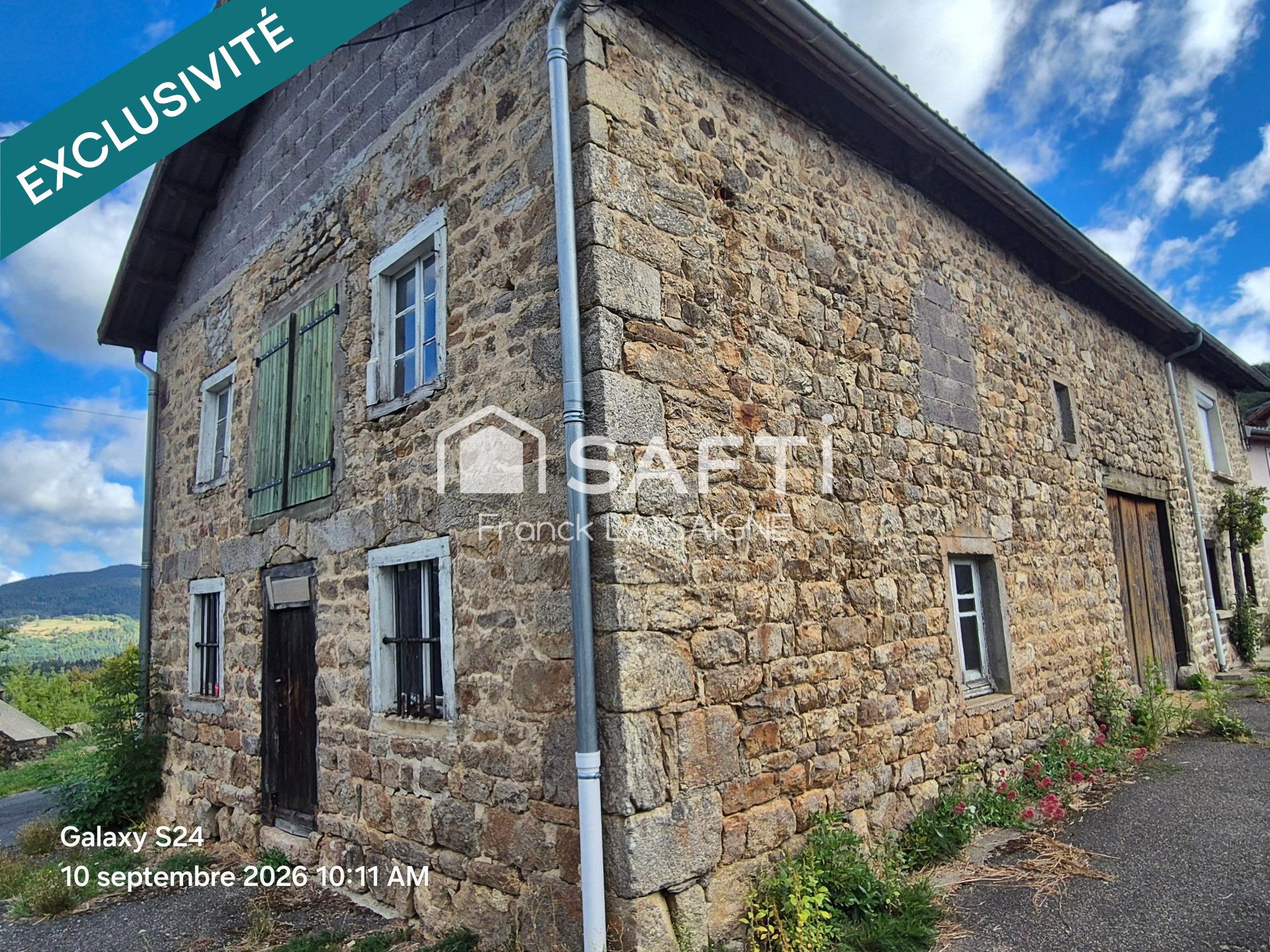 Bâtiment en pierres Fort potentiel de rénovation