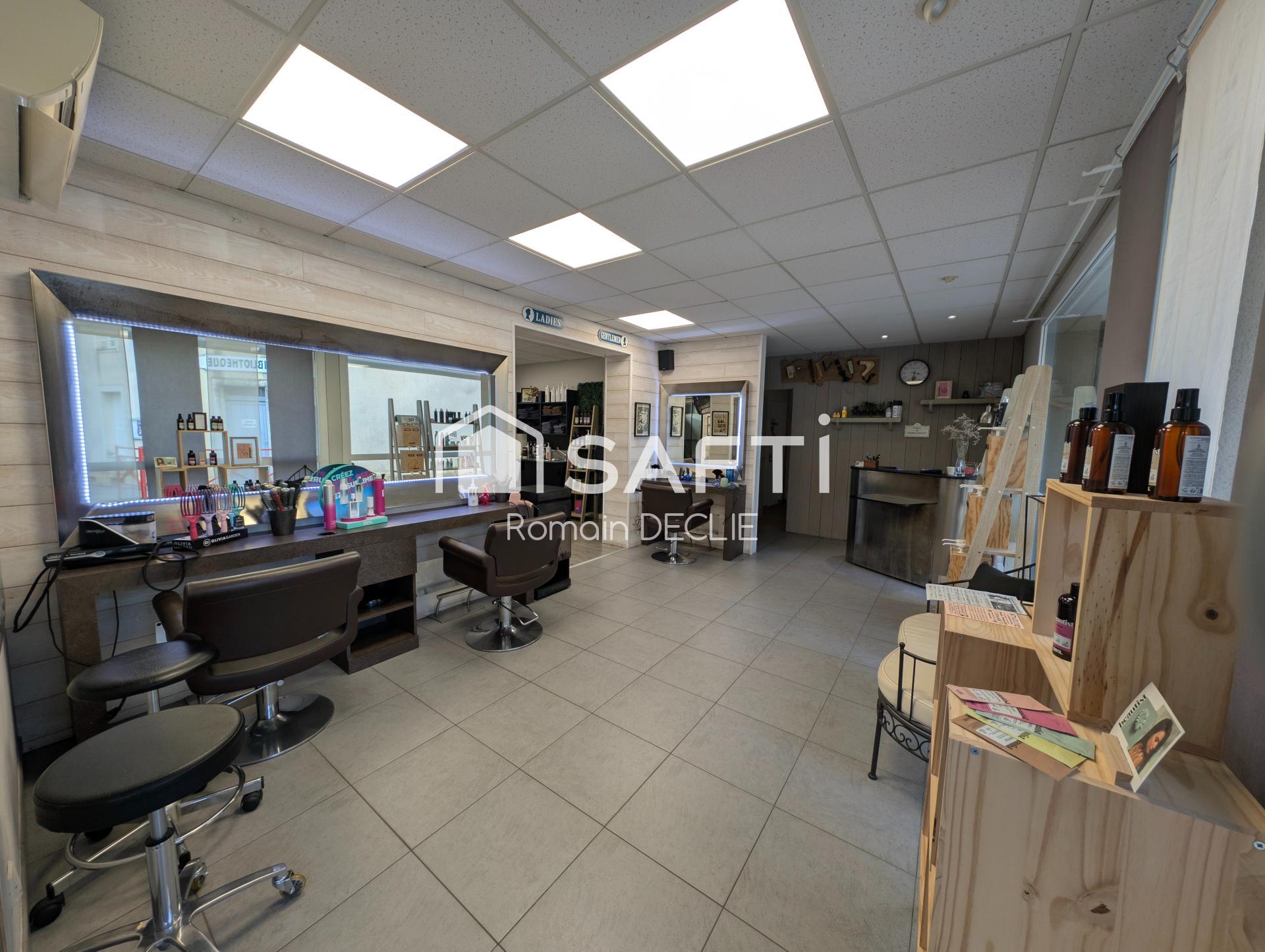 Joli salon de coiffure, opérationnelle
