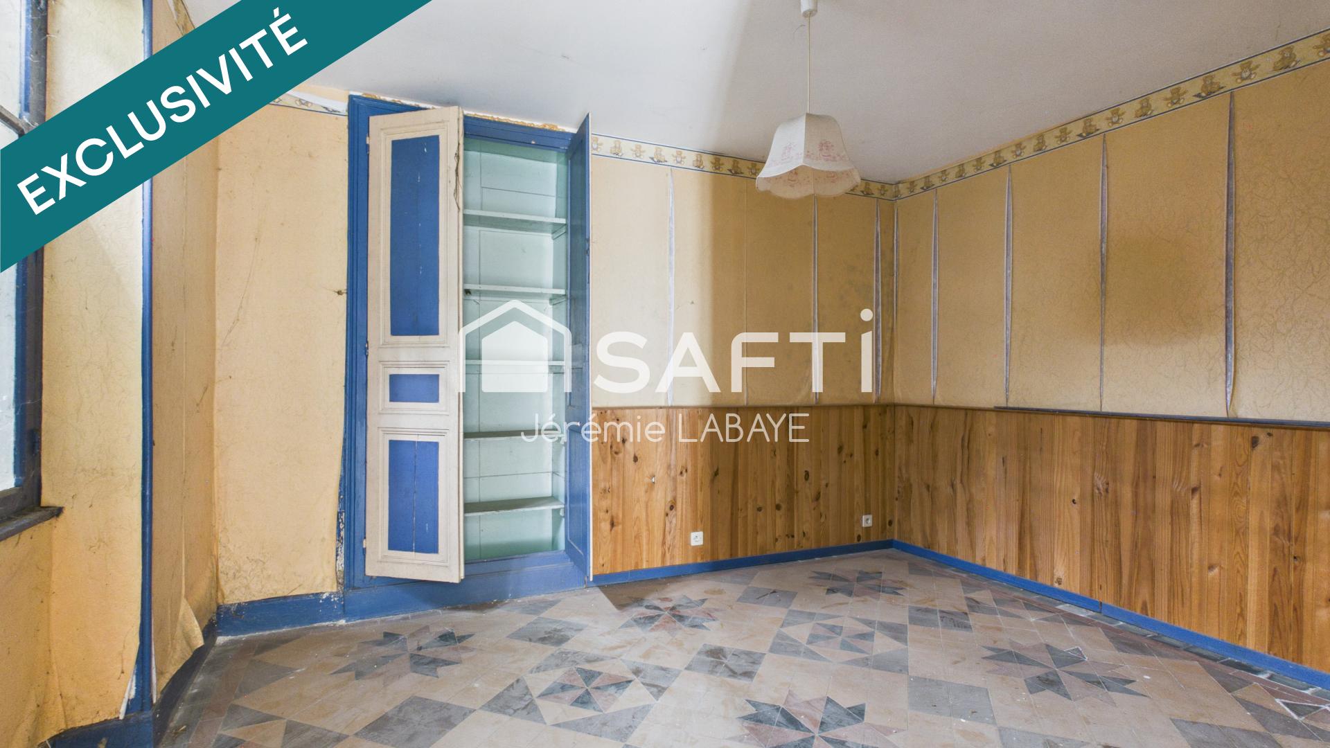 Maison à rénover avec terrain et dépendance