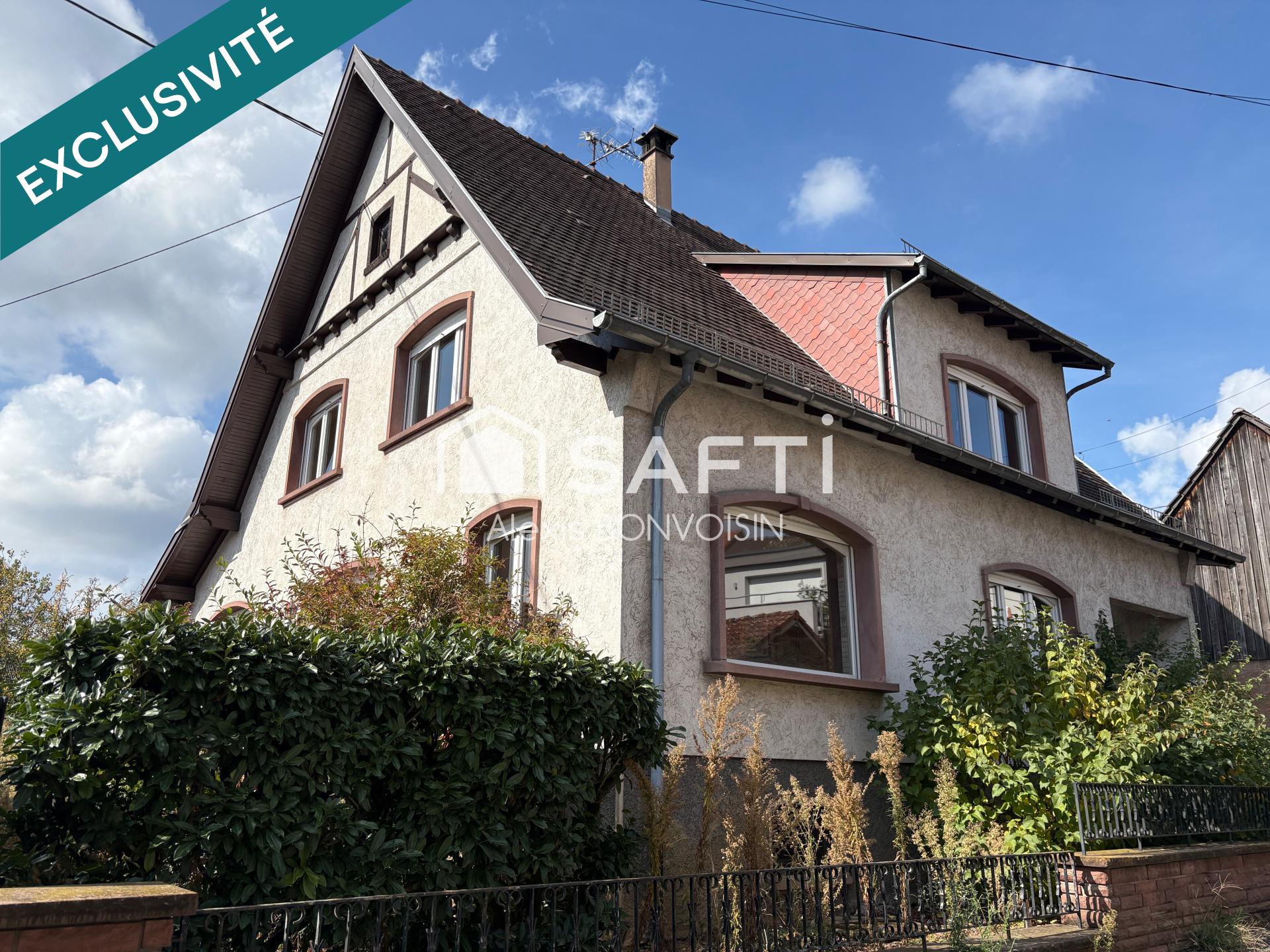 Maison familiale de 190 m² au cœur de Soufflenheim