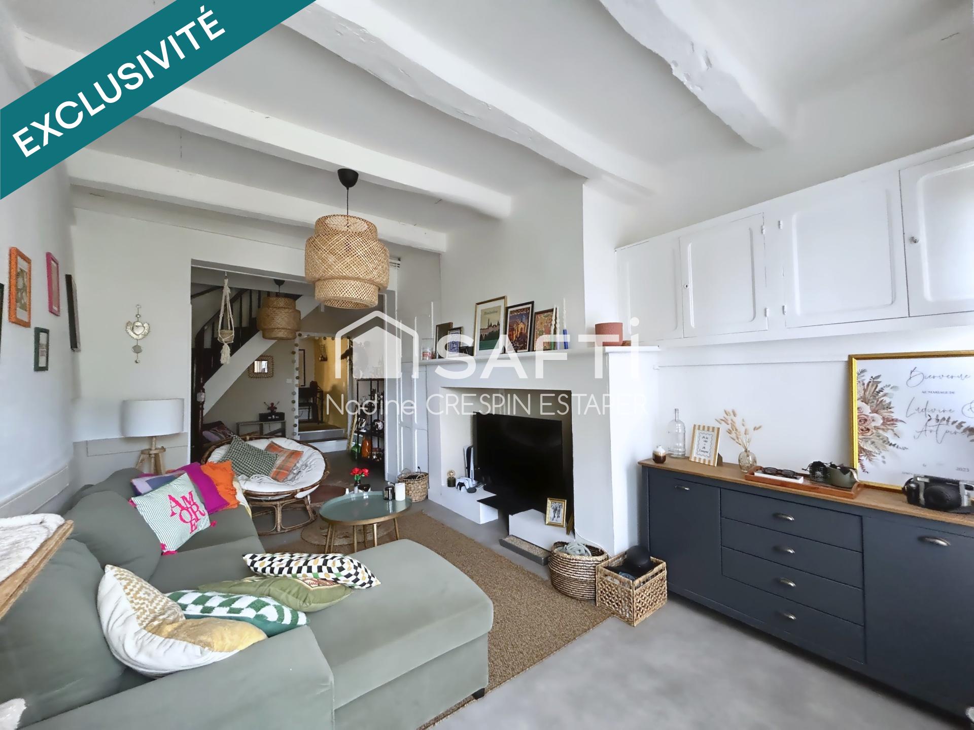 R2ALVILLE, entre Montauban et Caussade– Maison de village rénovée, 3 chambres, aucun travaux !