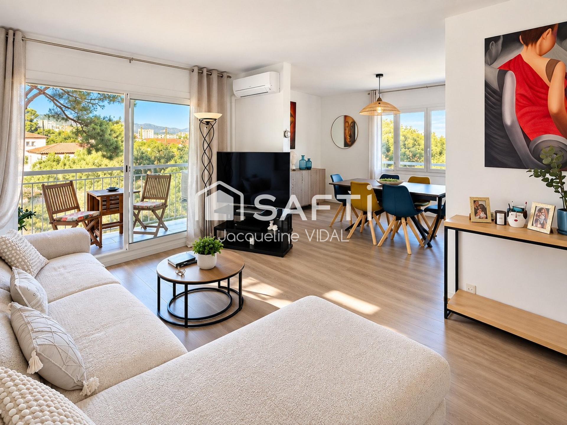 Appartement 4 pièces 76 m² · à Marseille 13e Arrondissement · 76 m² · 197 000 €
