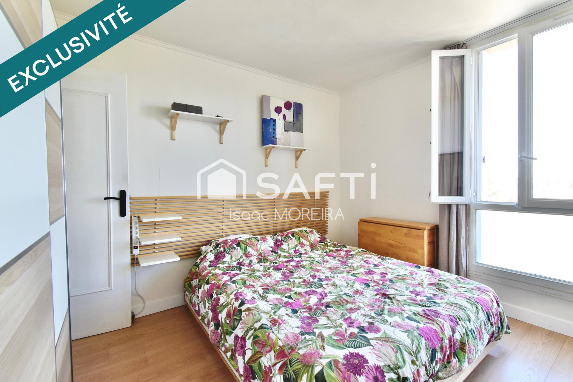 Appartement 3 pièces lumineux, proche toutes commodités