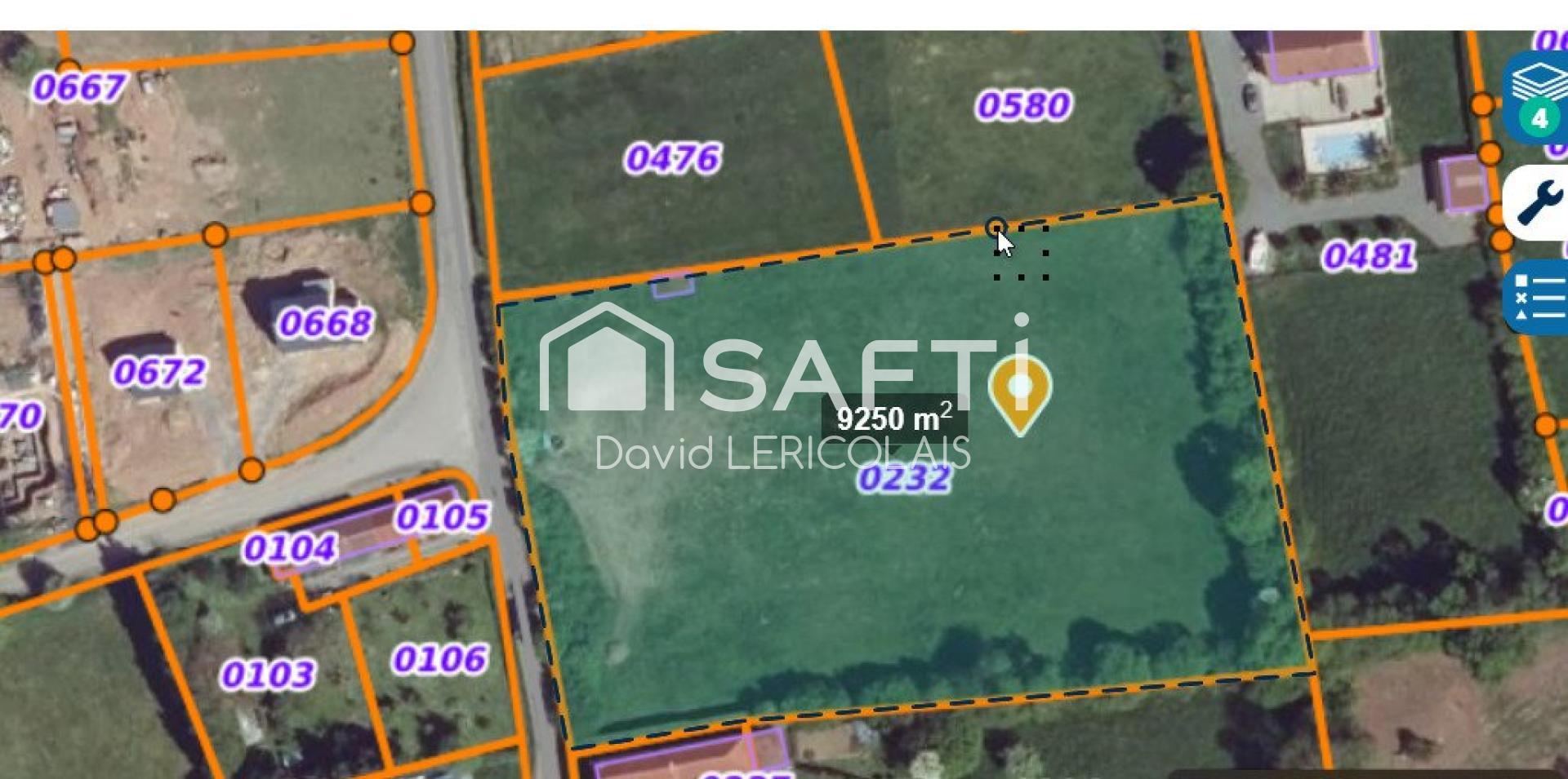 Terrain - 9 250m² · à Graignes-Mesnil-Angot · 127 000 €