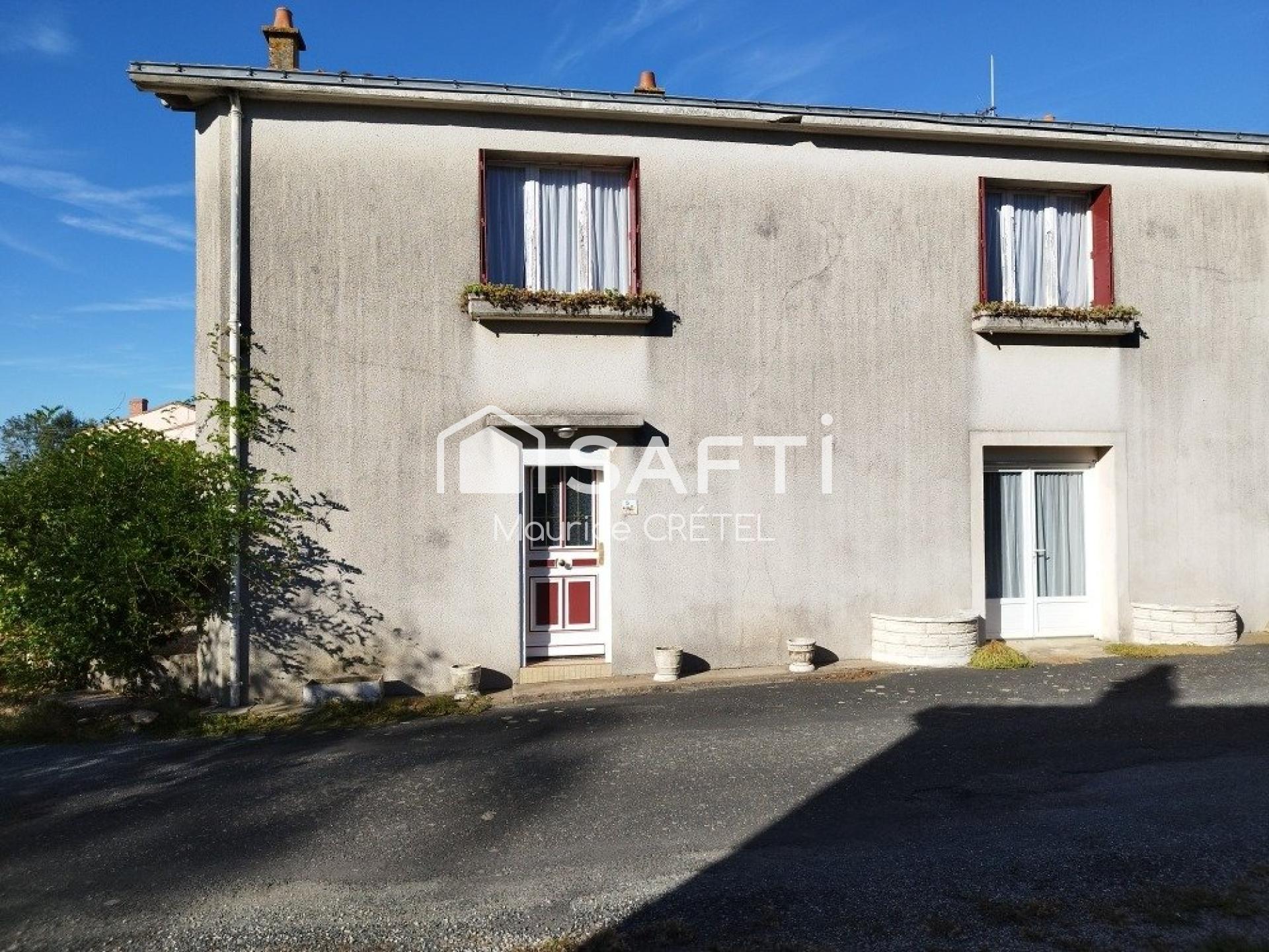 MAISON EN PIERRE 3 CHAMBRES+TERRAIN