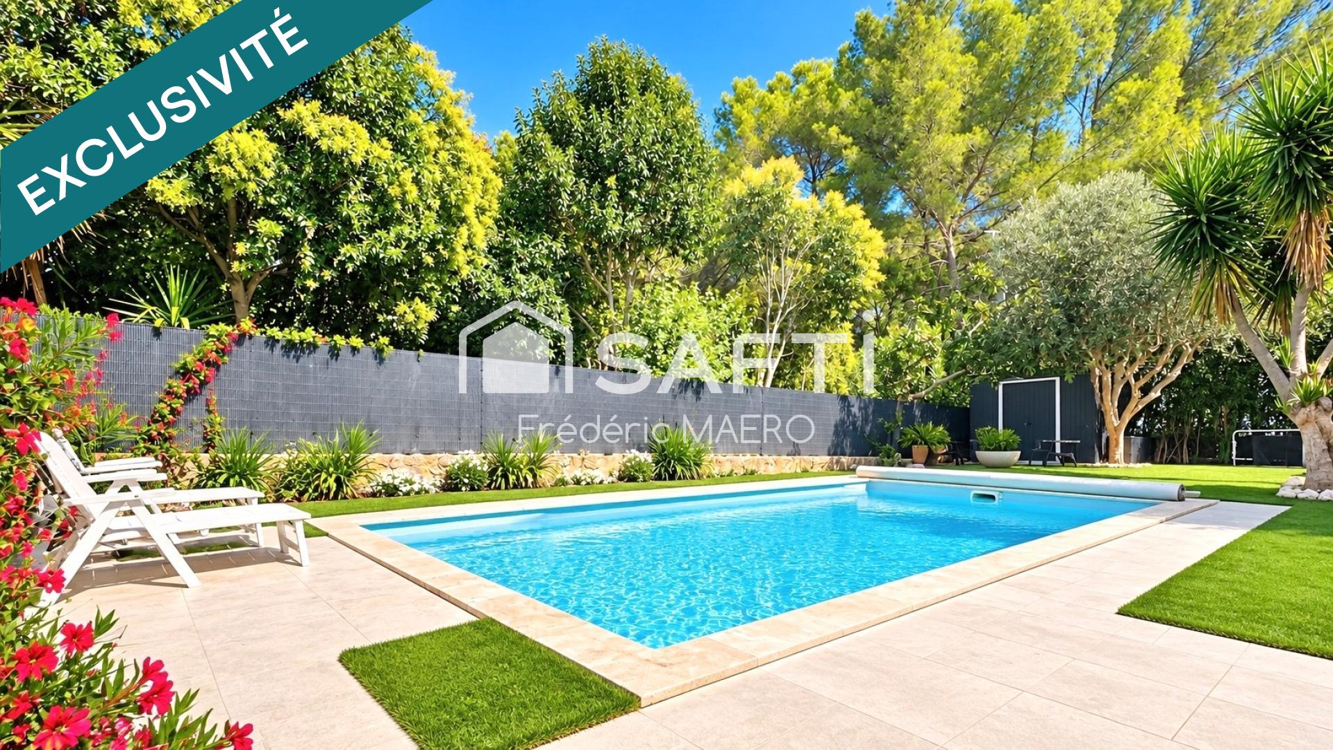 Nouveauté en exclusivité – 3 chambres et superbe piscine