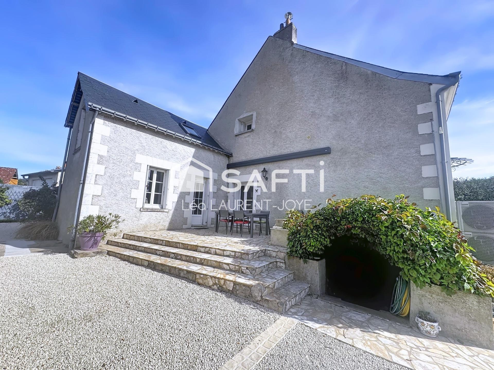 Maison familiale rénovée avec jardin