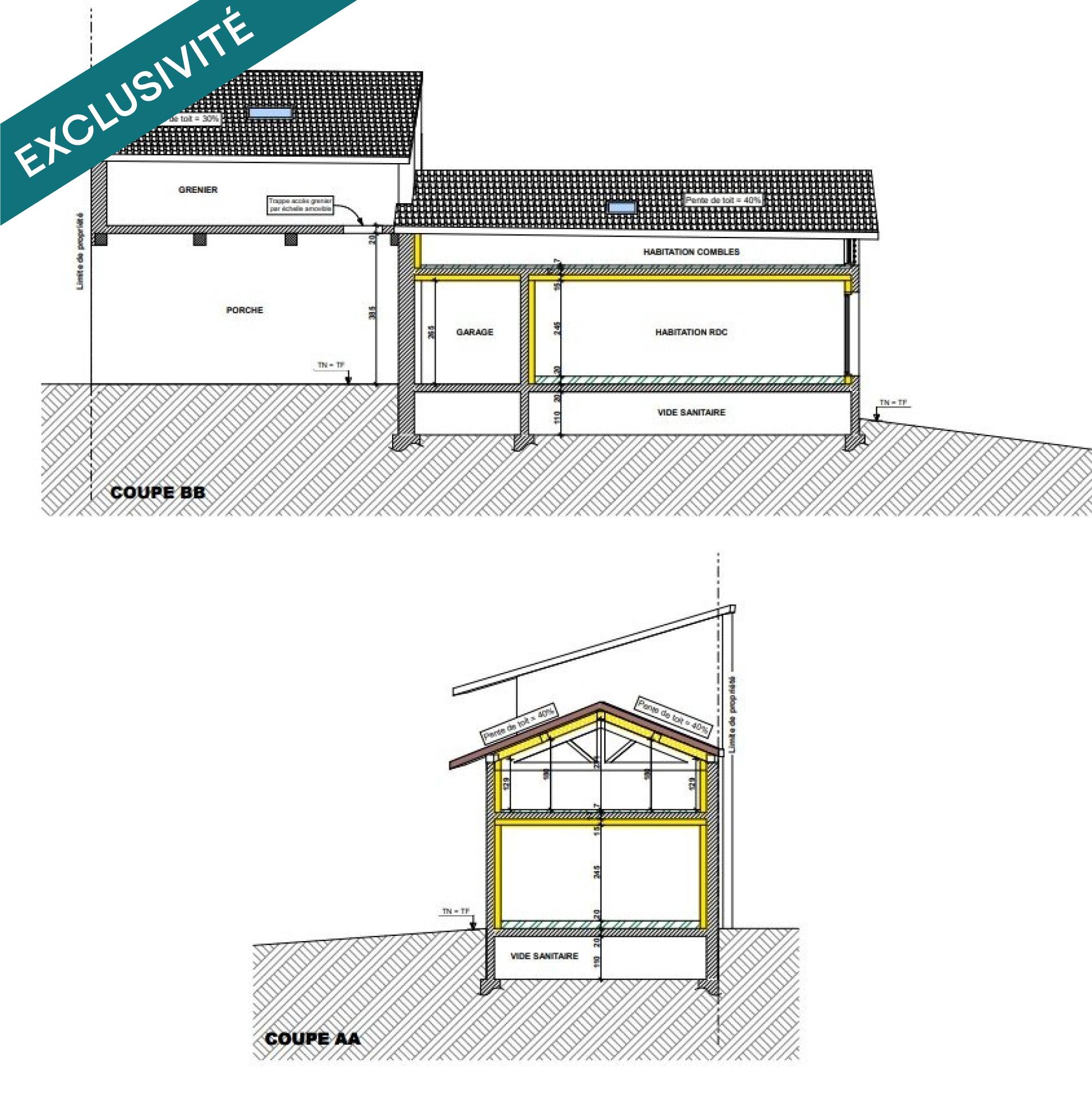 Genay : projet de 91 m² avec permis accordé