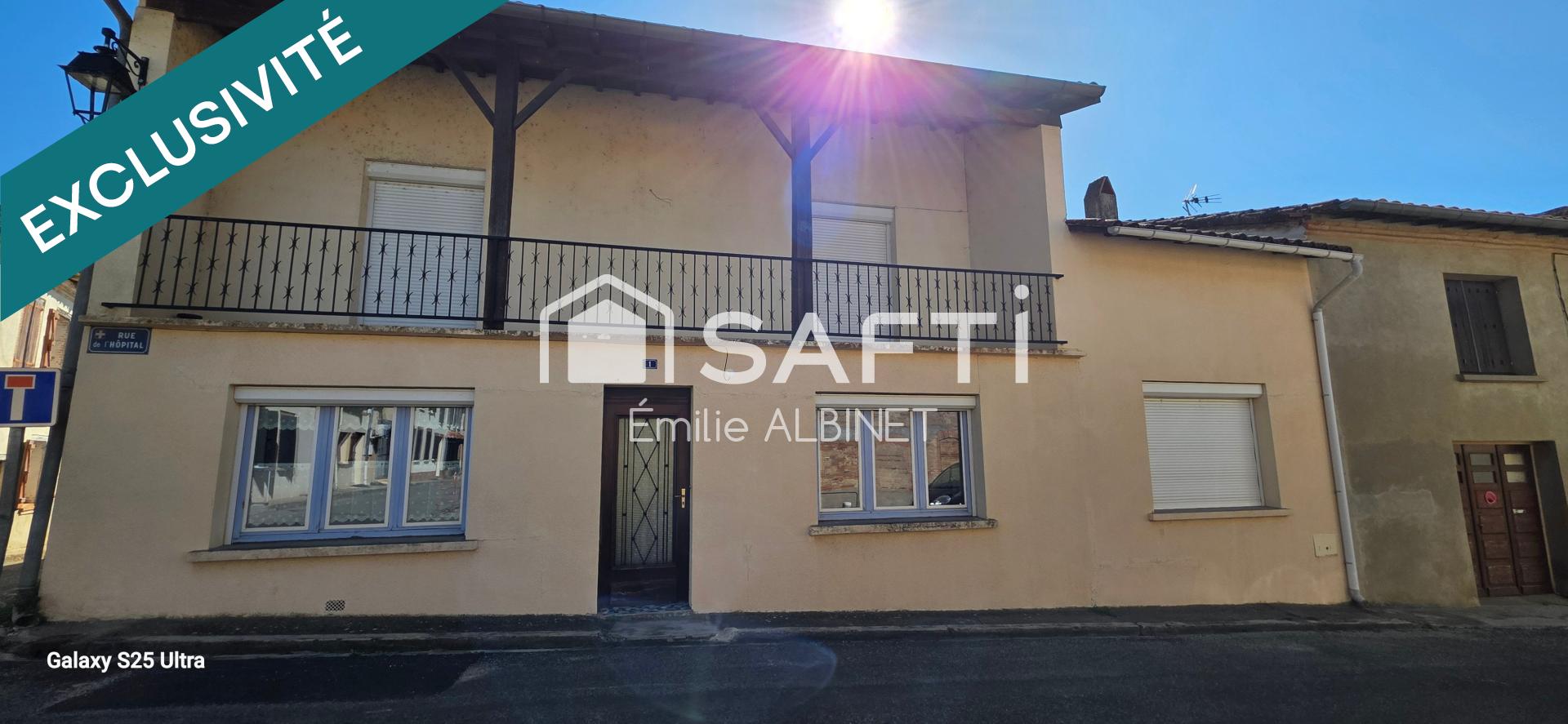 Maison 128 m² sur 734 m² de jardin