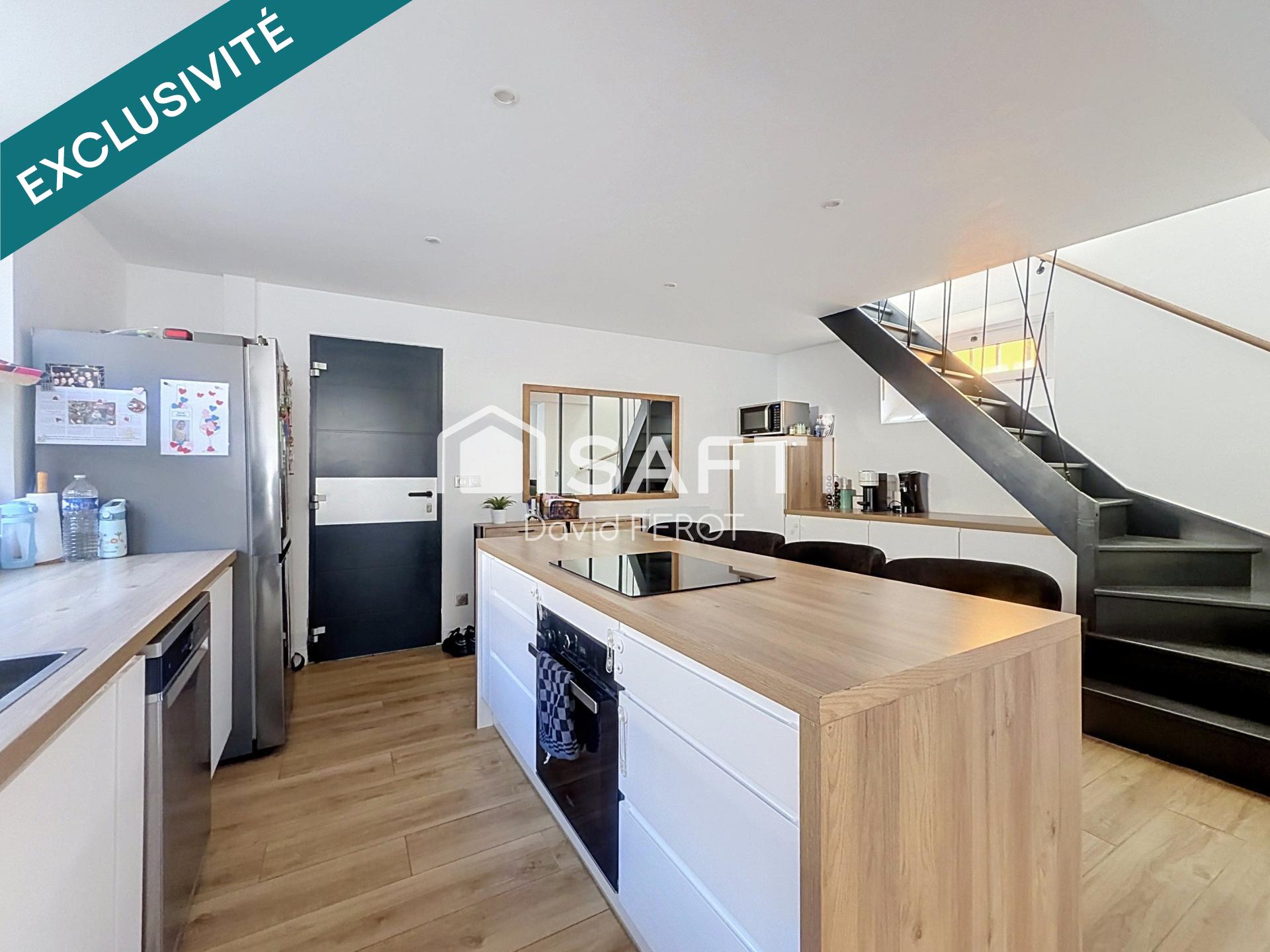 Duplex entièrement rénové de 72 m2 avec terrasse