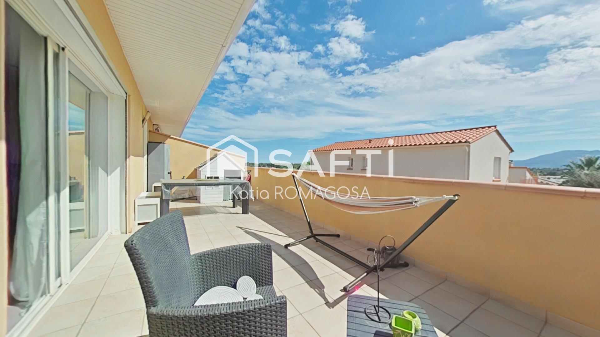 APPARTEMENT - TERRASSE - GARAGE ET STATIONNEMENT