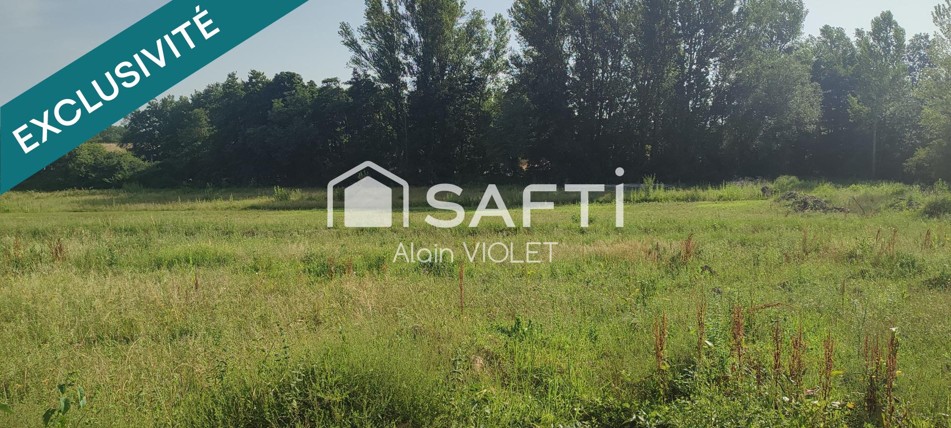 Terrain 809 m² viabilisé