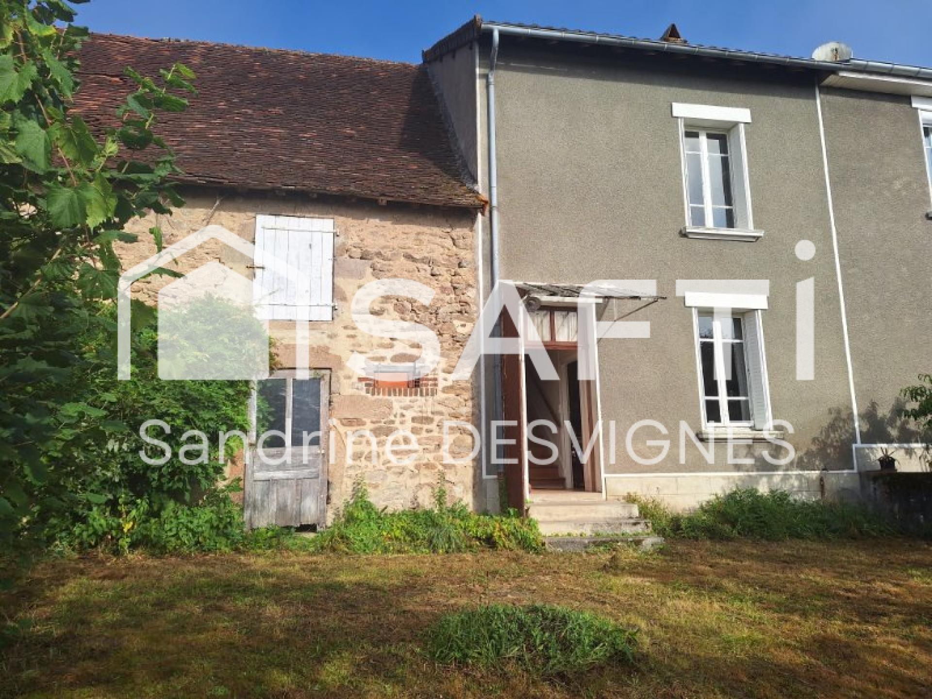 Maison 85 m2 , 3 chbrs sur terrain de 1058 m2