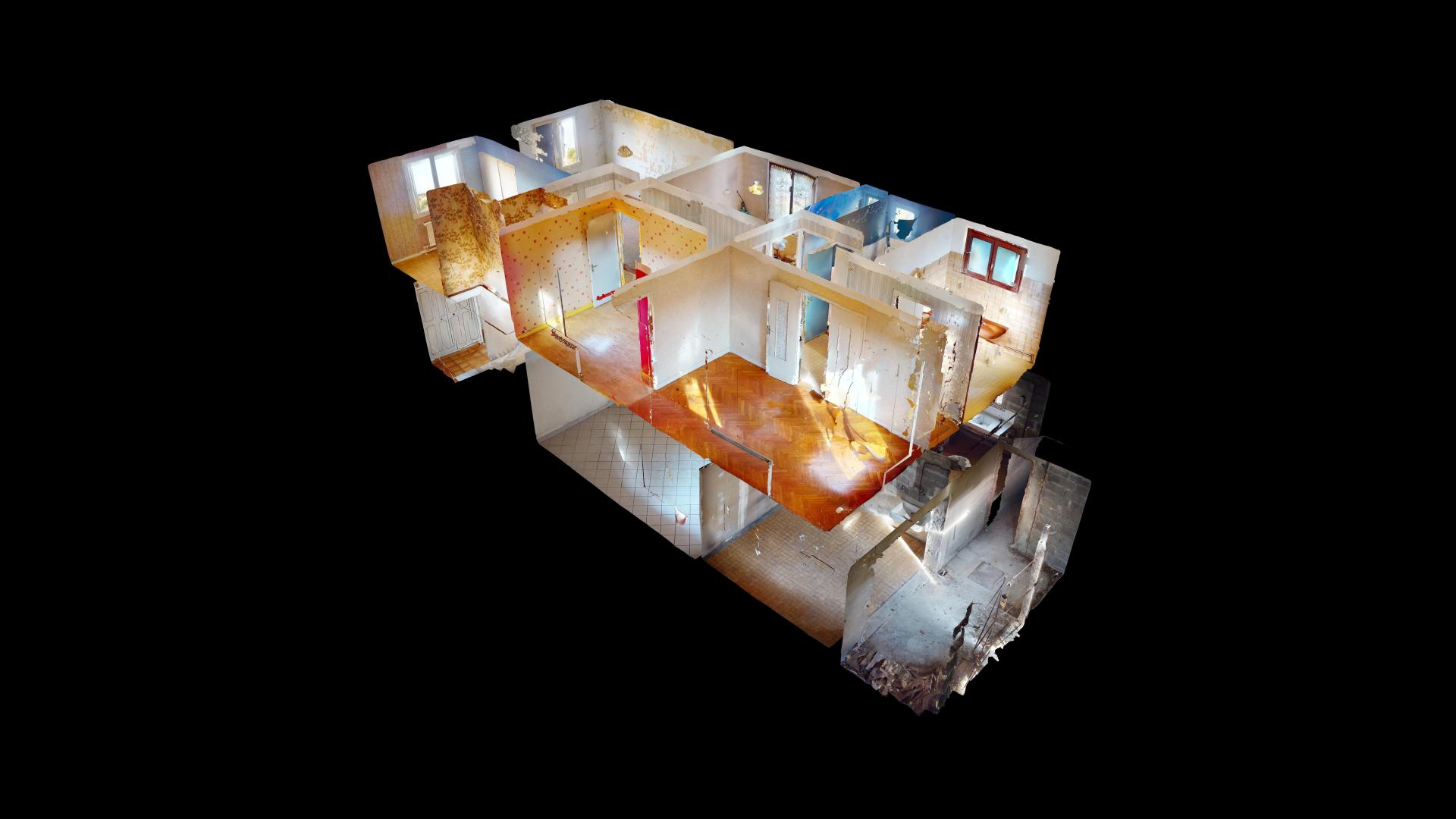 Maison 153m² 5 chambres à rénover, terrain 480m²