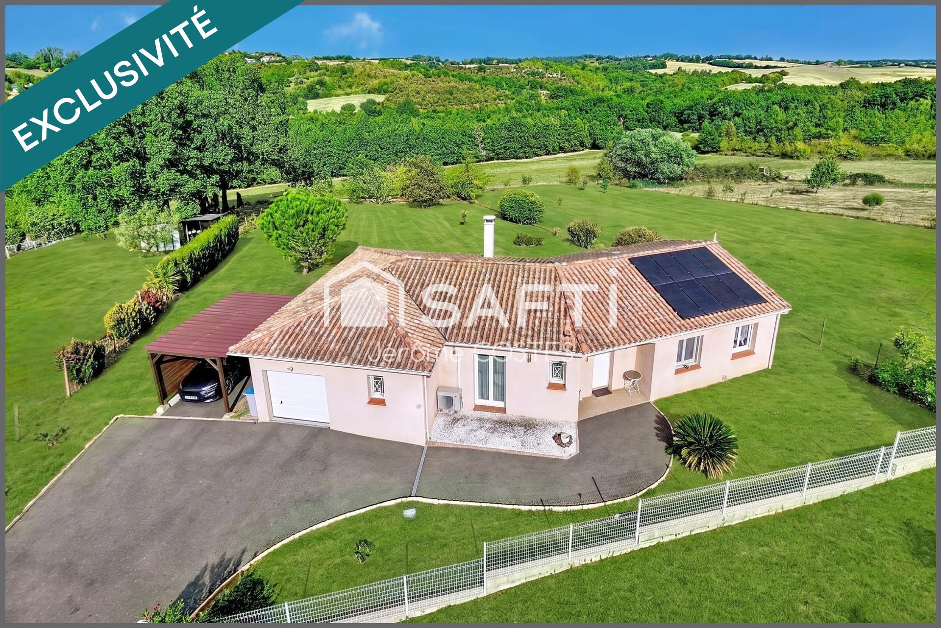 Maison d'environ 100 m2 avec vue sur la vallée