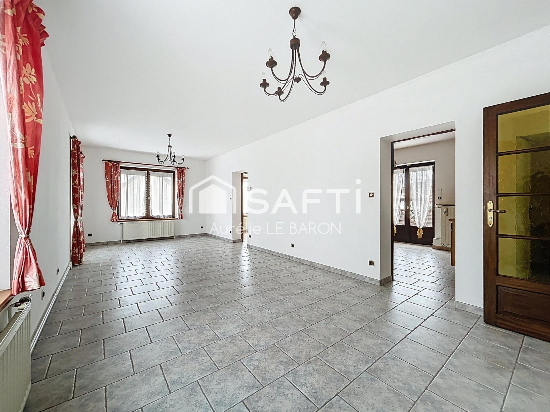 Maison individuelle de 148 m² avec espace indépendant, garage et terrain de 342 m²