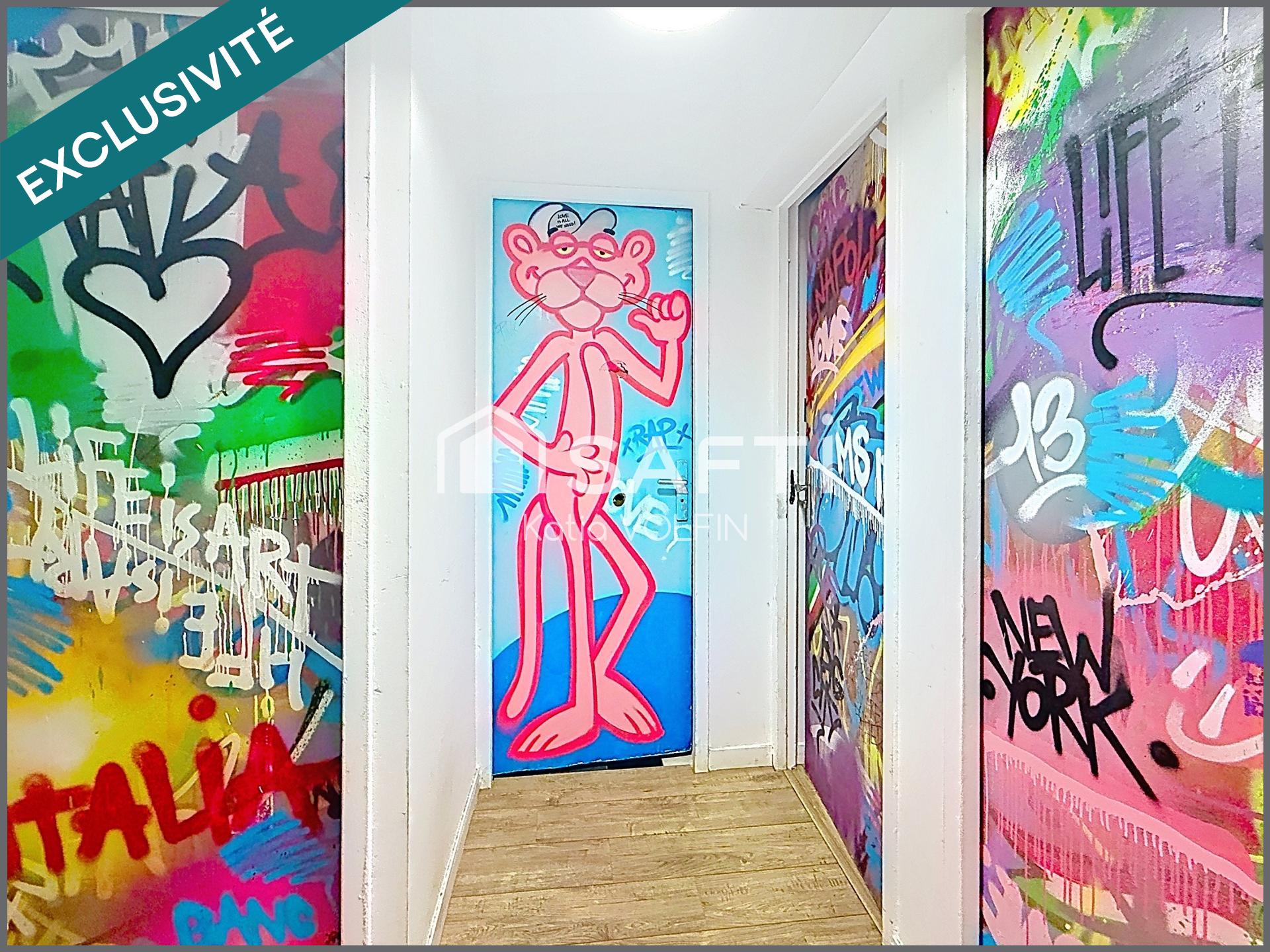 CASSIS – T3 STREET ART DANS RÉSIDENCE SÉCURISÉE