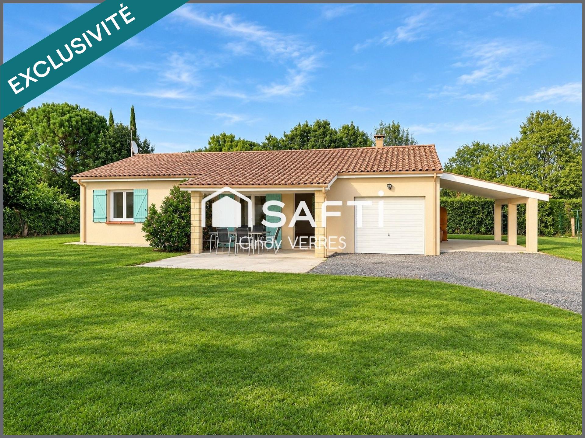 Maison au calme, grand terrain piscinable