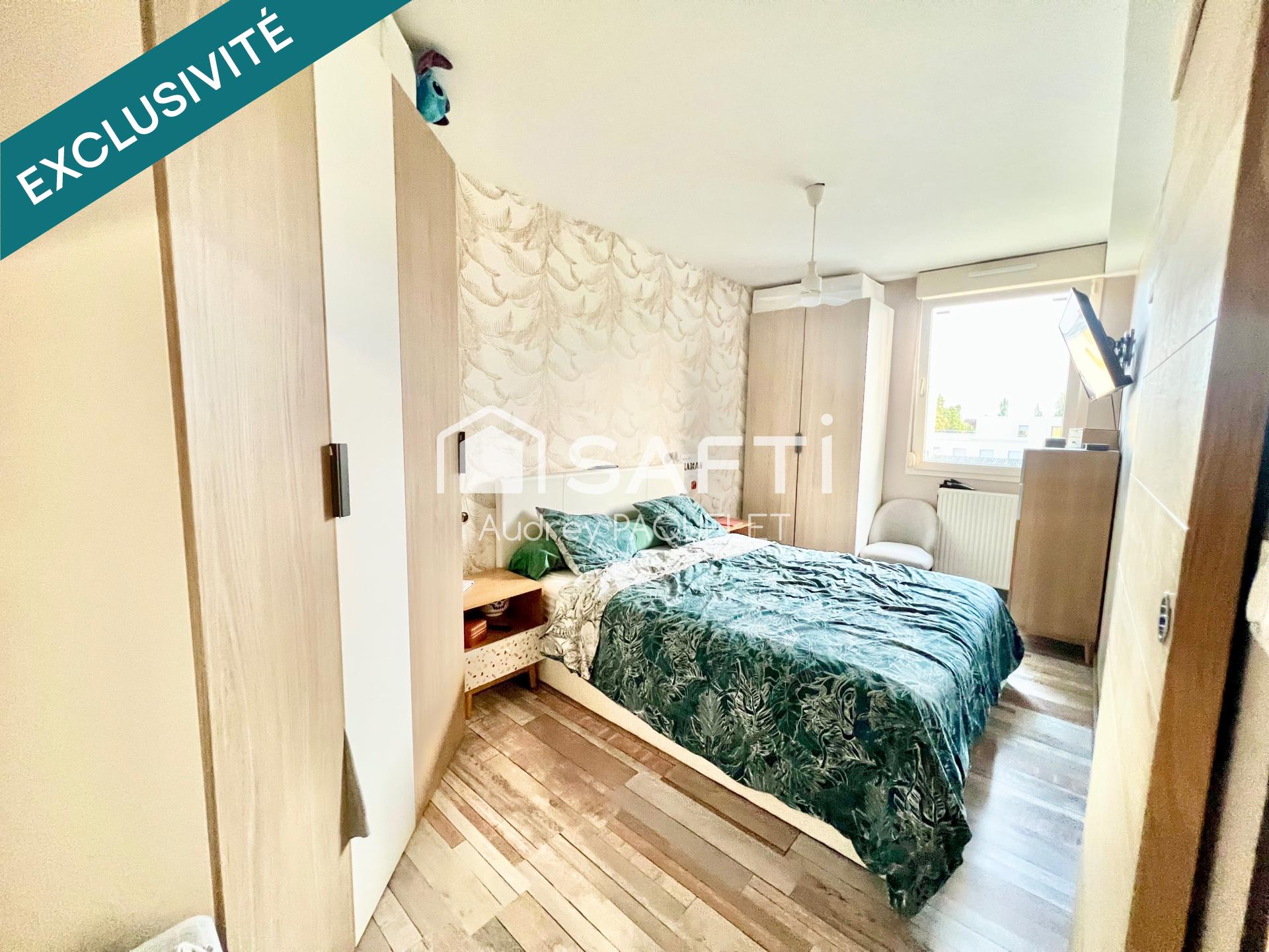 Appartement T3 de 65m2 avec Terrasse, cave et parking