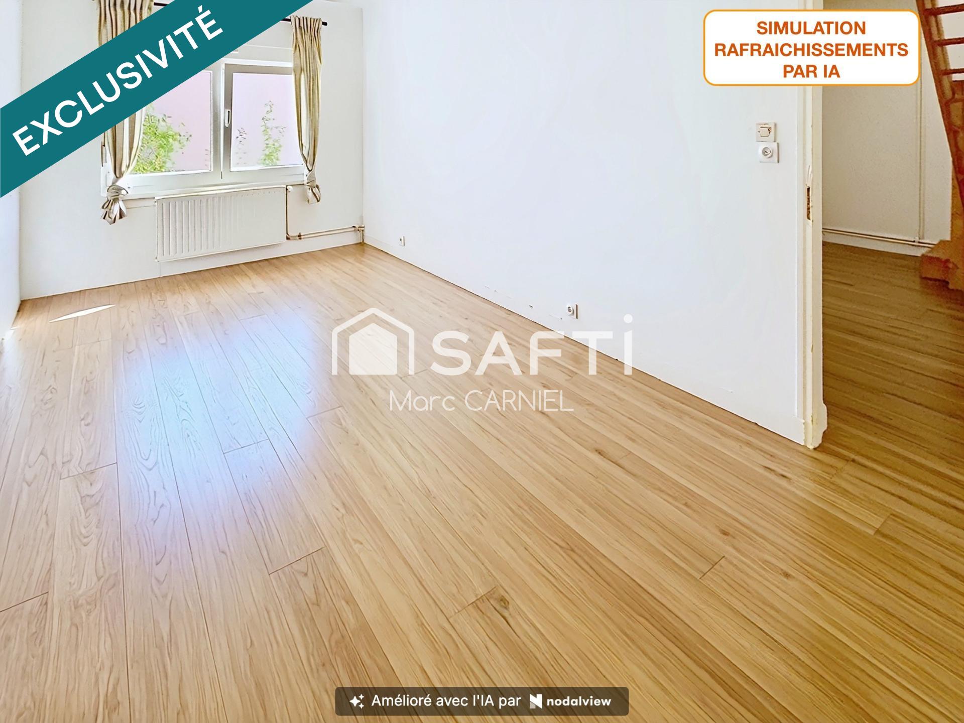 Maison 96m2 au calme, 3 chambres, terrasse, garage