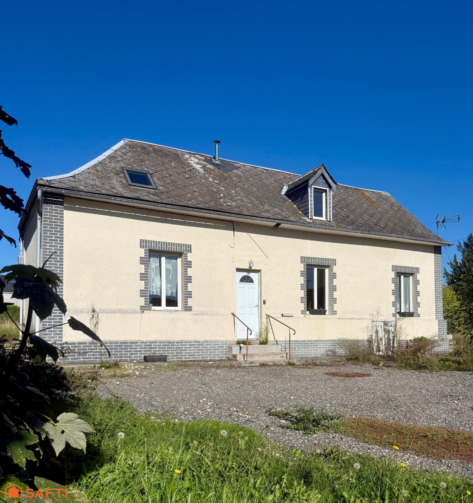 Longère de 103 m² avec terrain et dépendances – Saigneville
