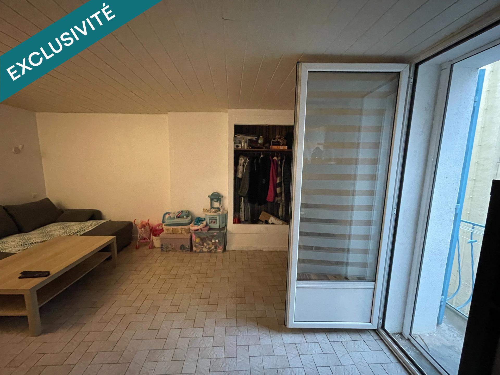 34320 ROUJAN MAISON DE VILLAGE AVEC GARAGE