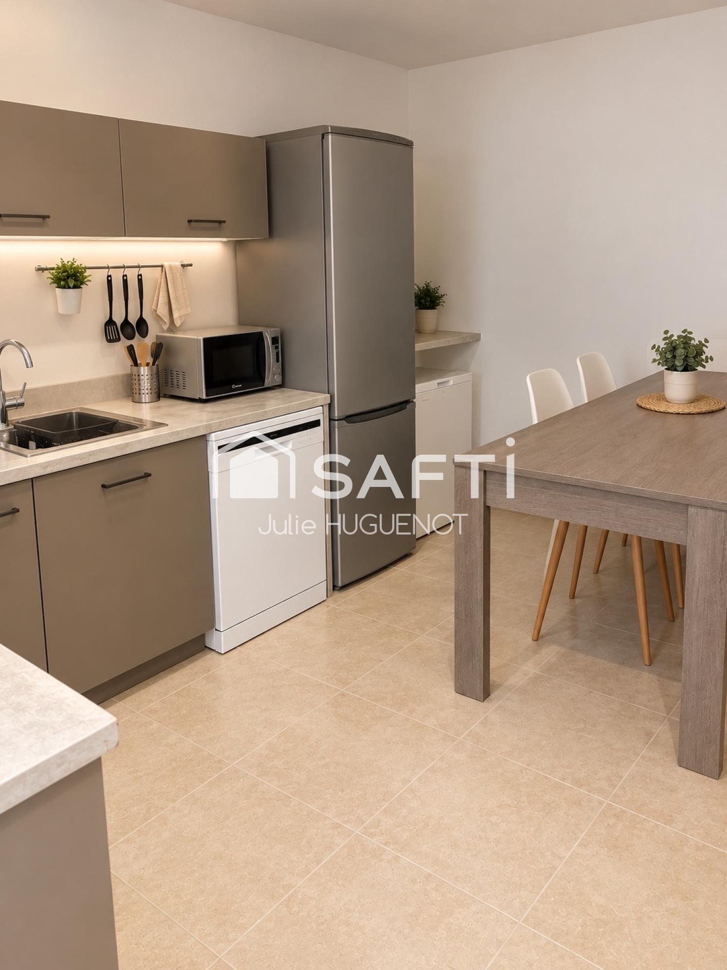 Appartement entièrement rénove en centre ville