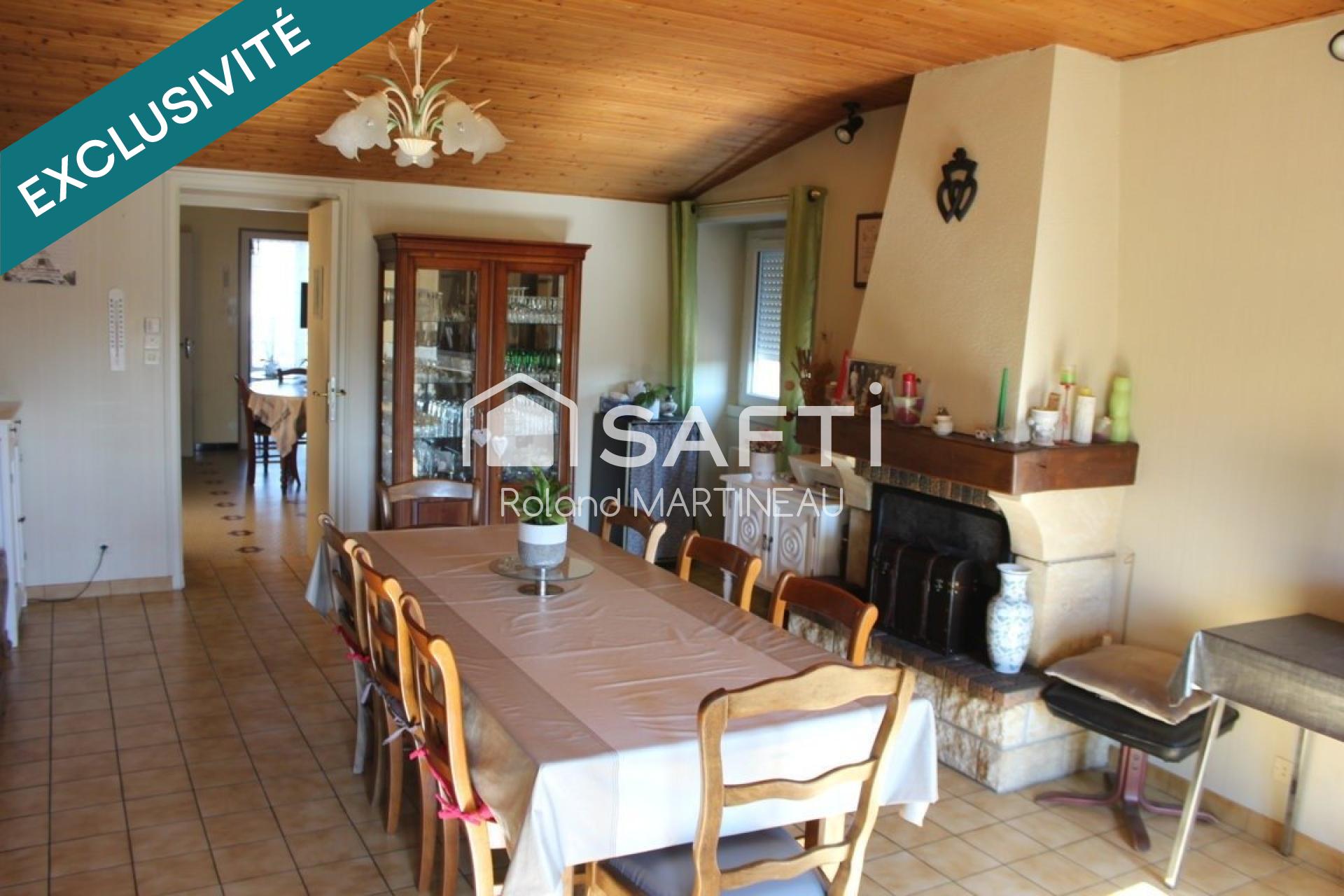 MAISON DE 112M² PLEIN CENTRE BOURG 85170 LES LUCS SUR BOULOGNE