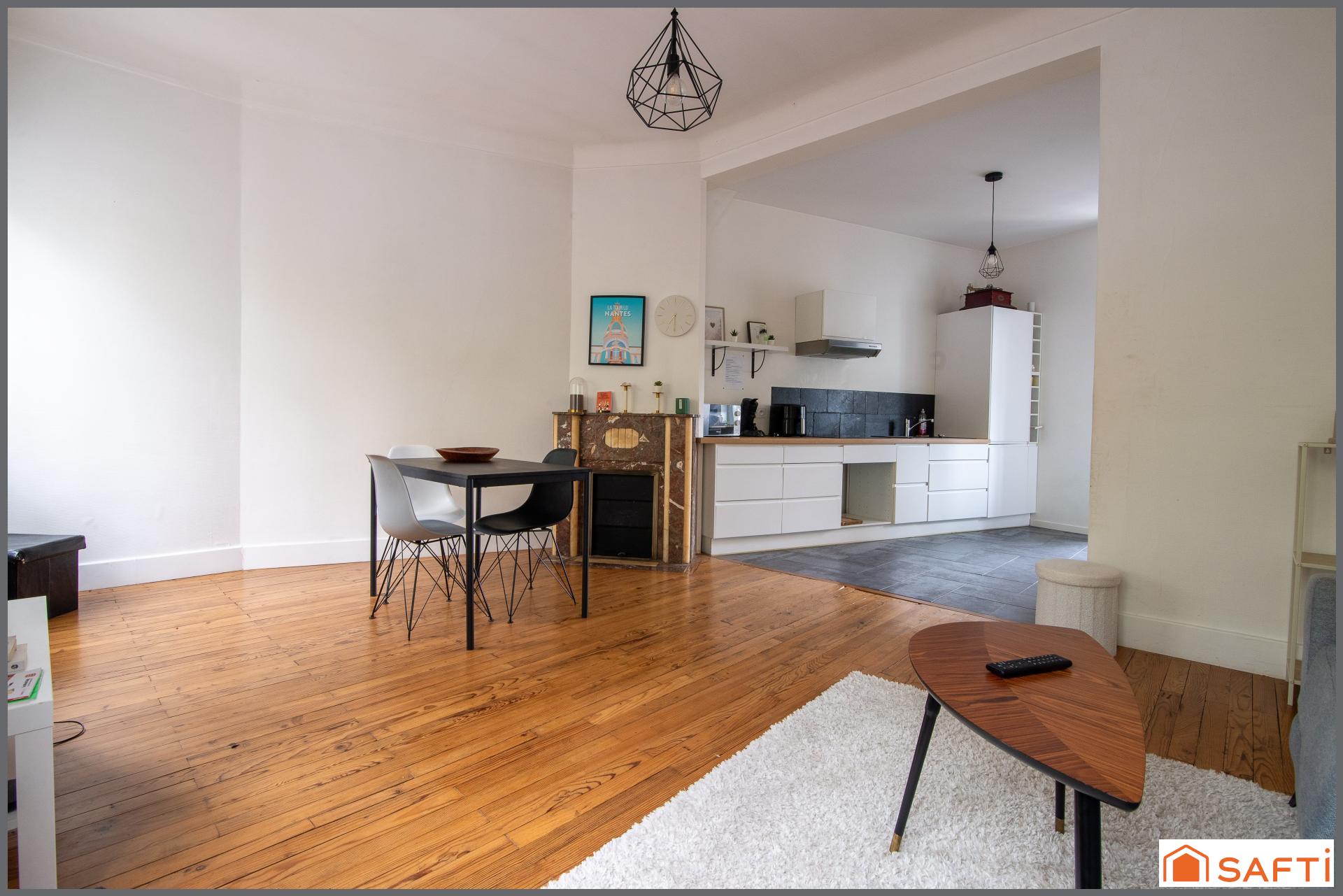 Appartement 2 pièces 51 m² · à Nantes · 51 m² · 183 000 €