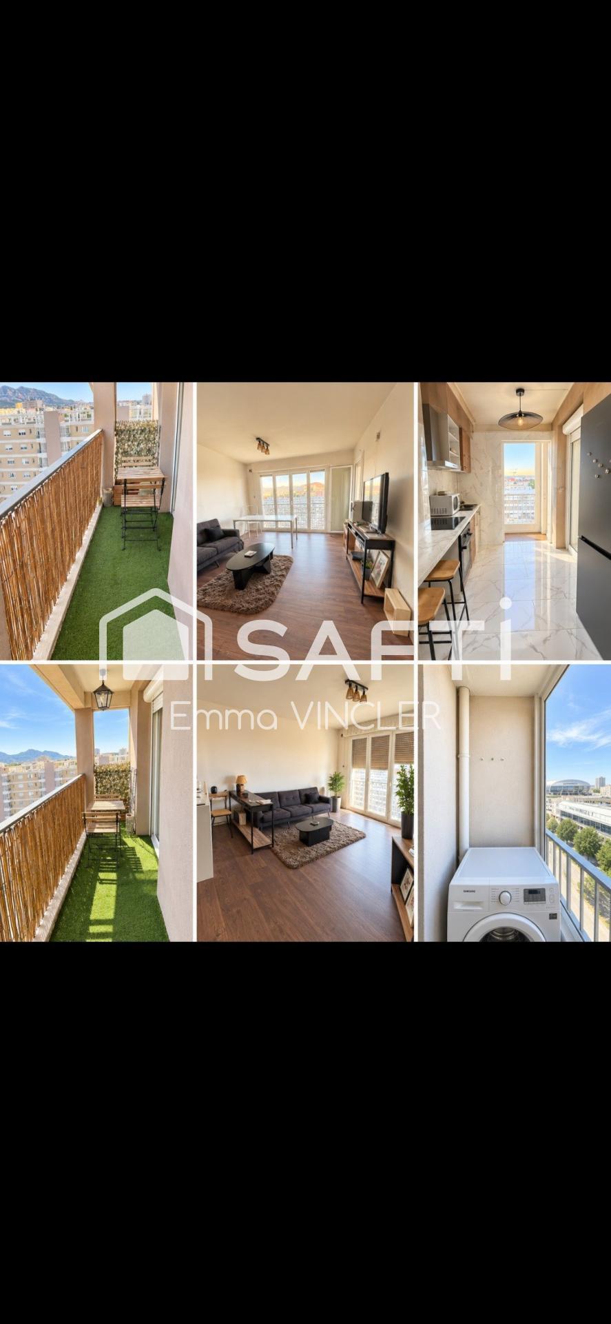 Appartement 3 pièces 53 m² · à Marseille · 53 m² · 232 000 €