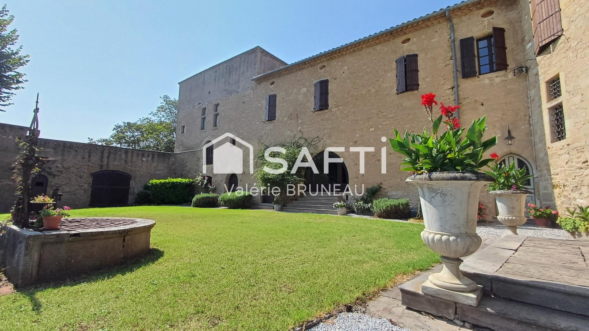CHATEAU MEDIEVAL RENOVE 730M2 / Gîtes / Piscine / 2Ha de terrain