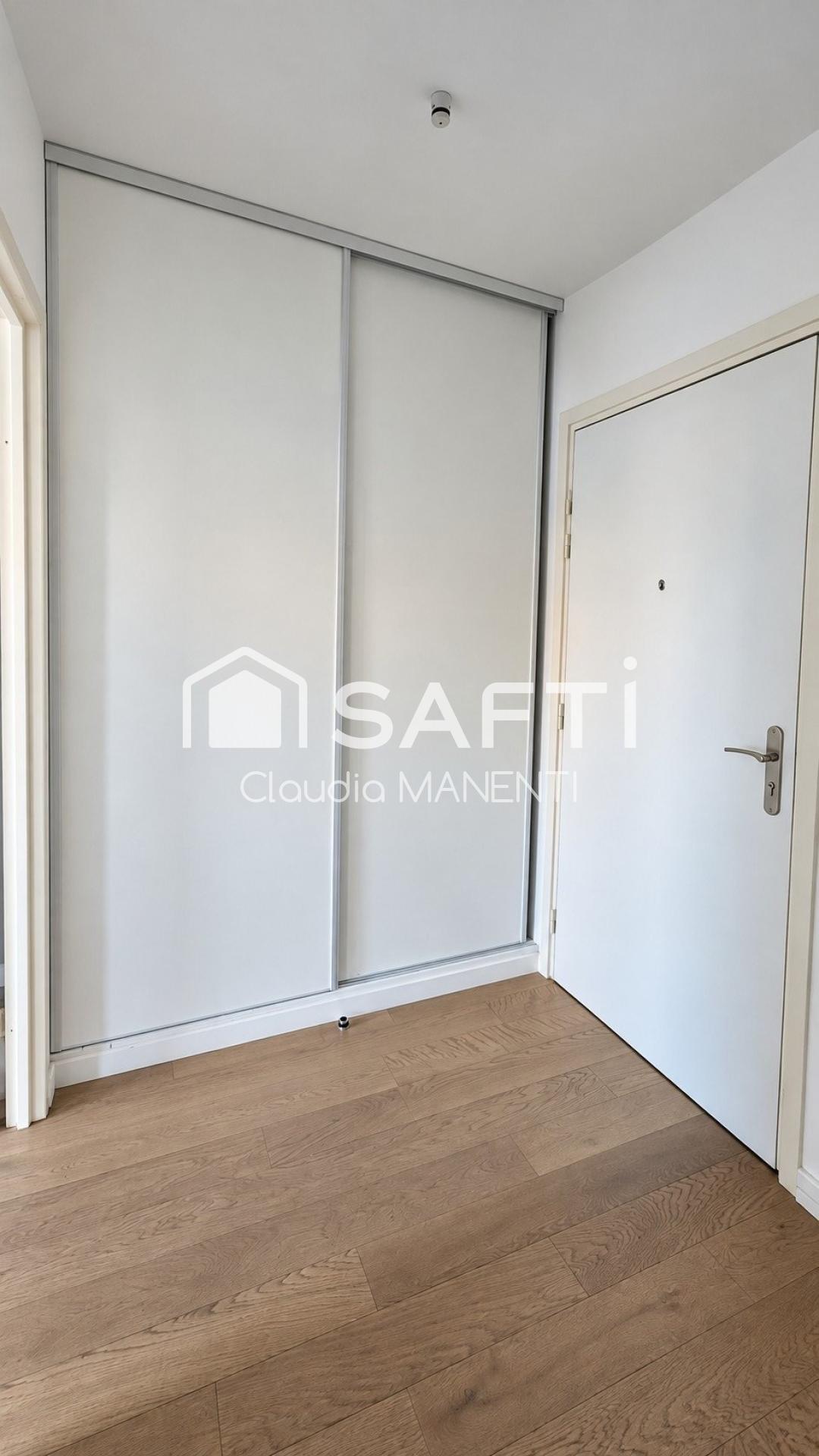 Studio 26 m² avec balcon et place de parking