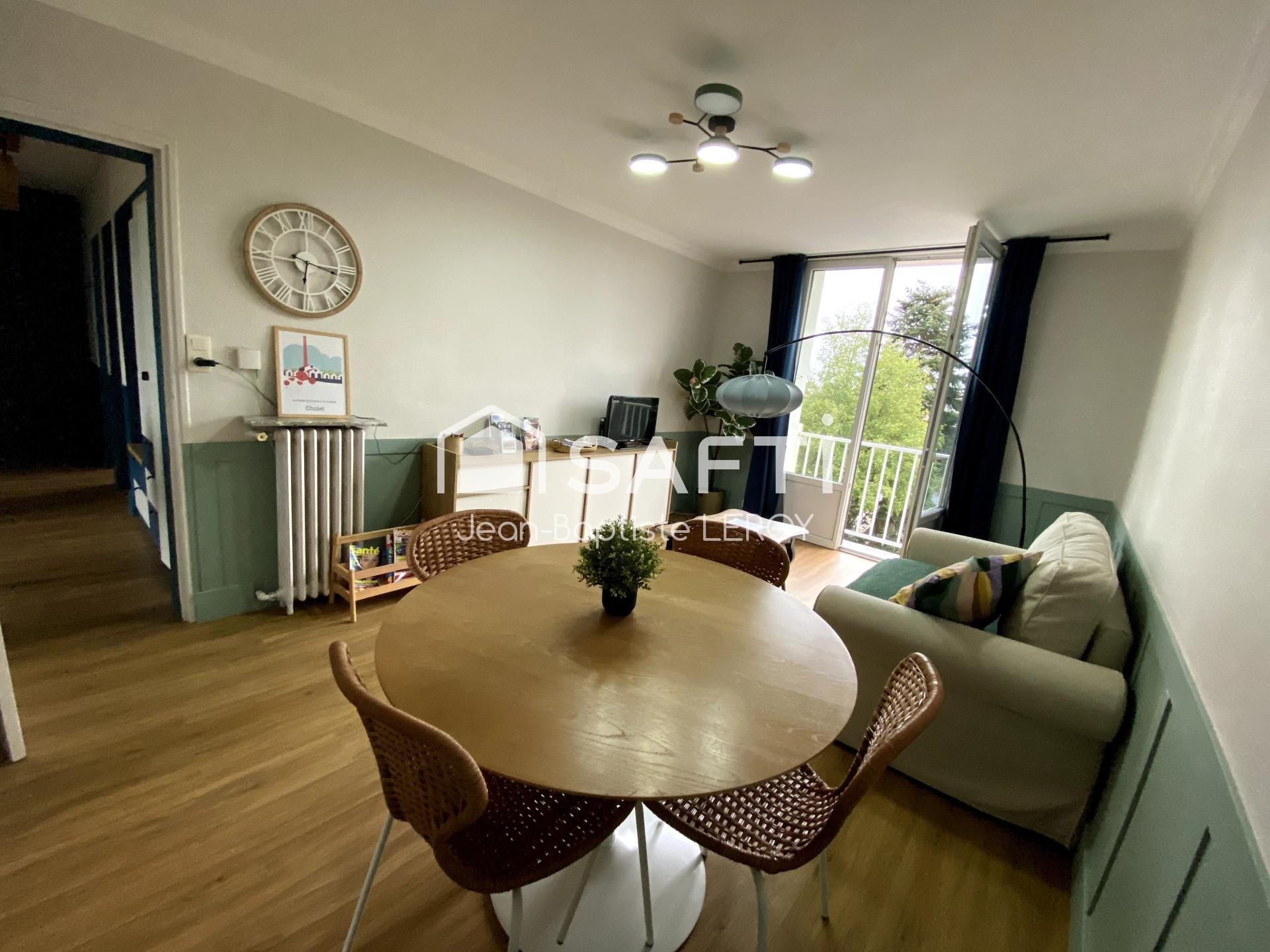 Appartement 4 pièces 67 m² · à Cholet · 67 m² · 148 400 €