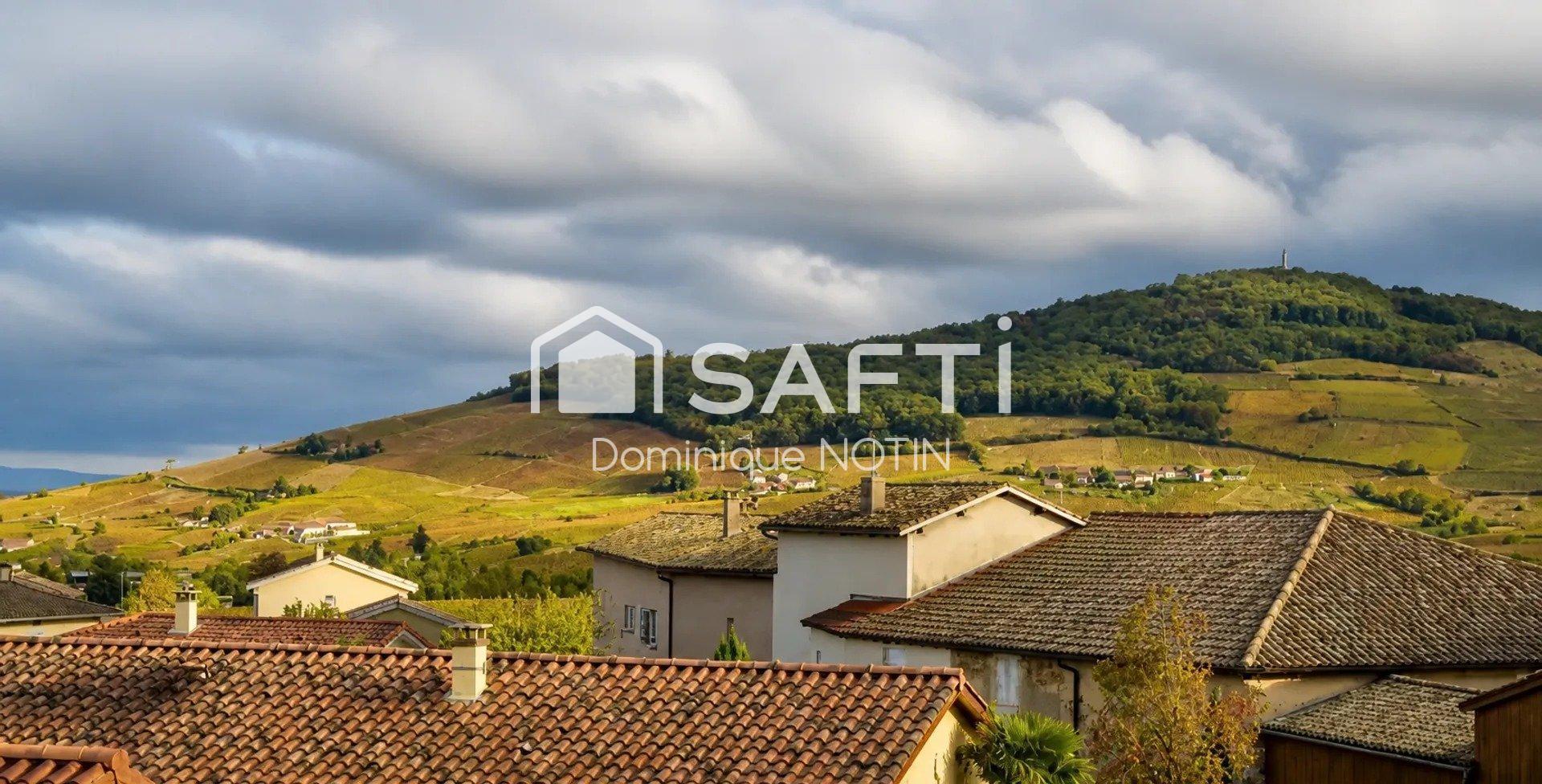 Maison Beaujolaise 137 m² 3 chb - terrain - garage - vues