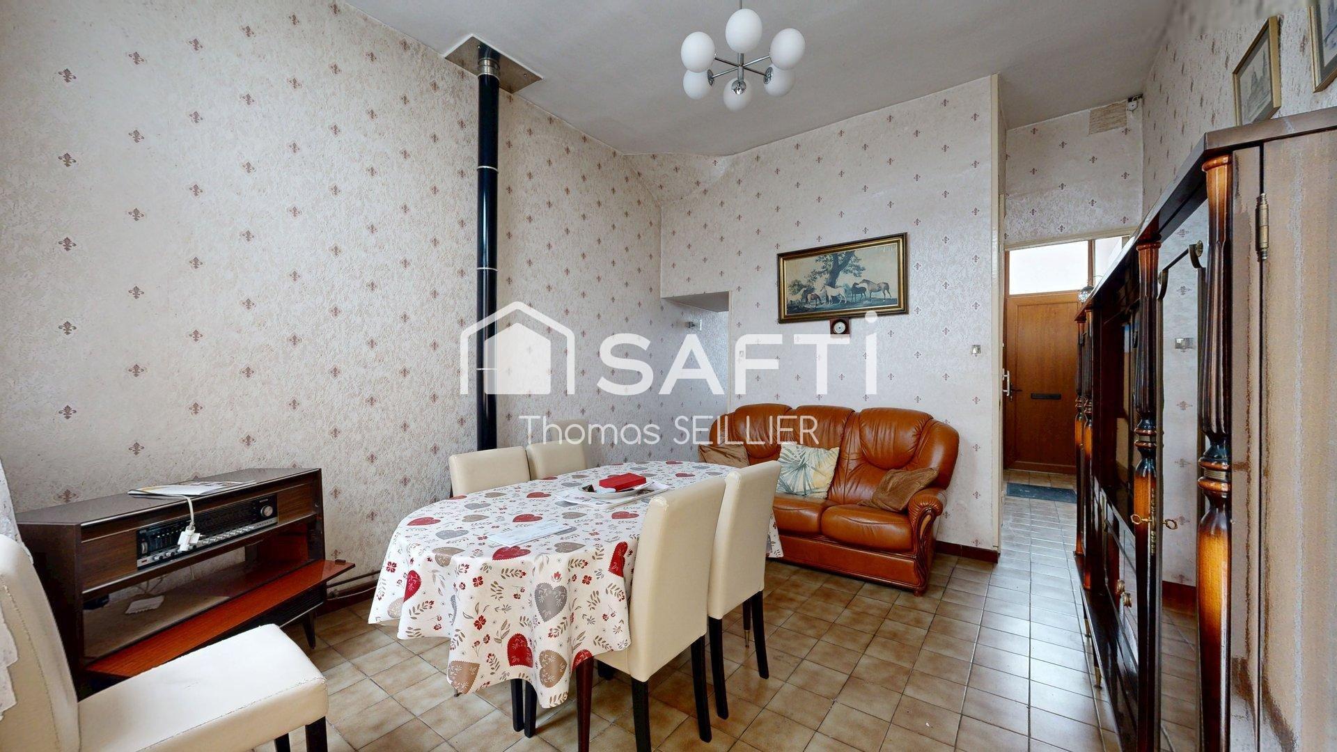 Maison 5 pièces 83 m² · à Roubaix · 83 m² · 66 000 €
