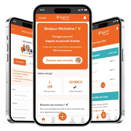 SAFTI Connect - Application mobile